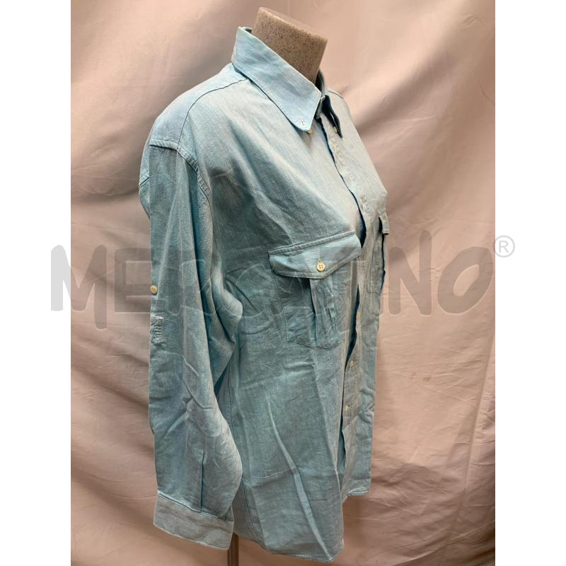 CAMICIA UOMO BURBERRY CELESTE EFFETTO DEGRADE' | Mercatino dell'Usato Roma re di roma 3