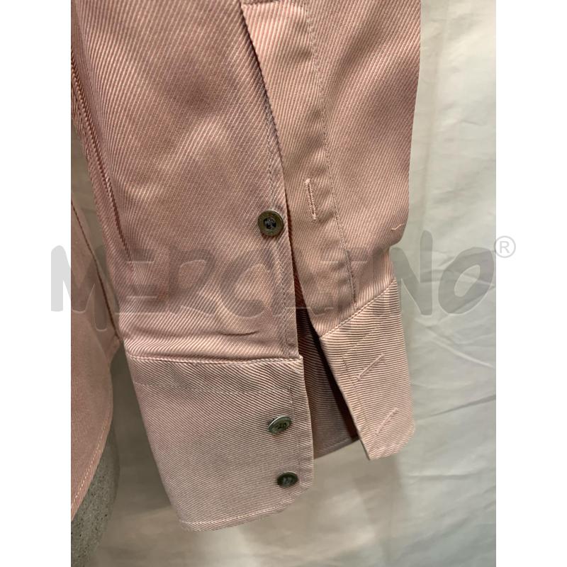 CAMICIA UOMO GUCCI ROSA MICRORIGHE BIANCO | Mercatino dell'Usato Roma re di roma 4