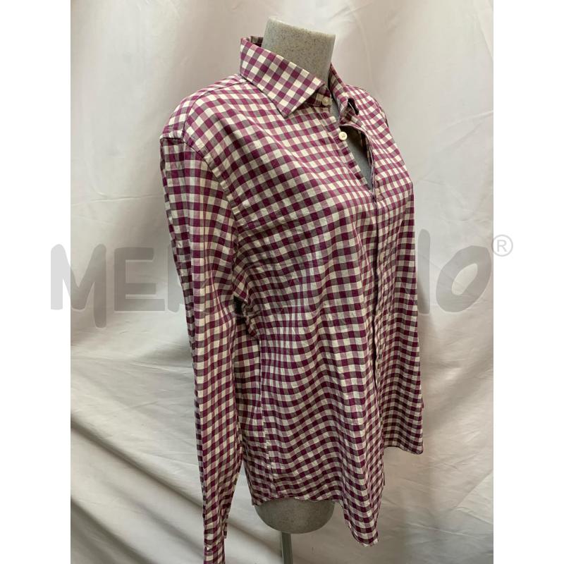 CAMICIA UOMO MICHAEL KORS BORDEAUX QUADRETT | Mercatino dell'Usato Roma re di roma 2