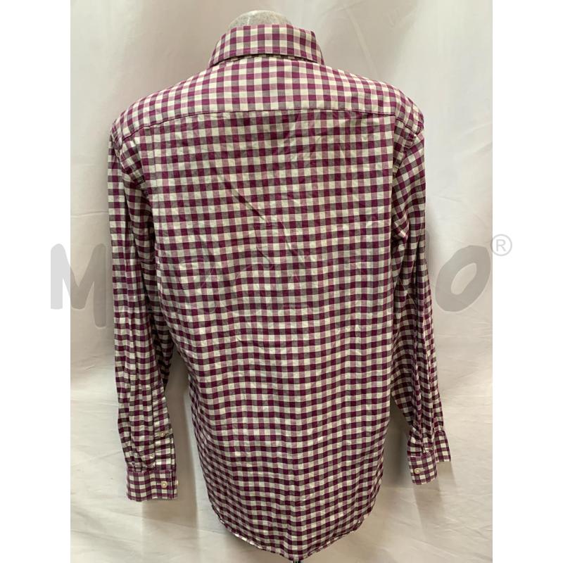 CAMICIA UOMO MICHAEL KORS BORDEAUX QUADRETT | Mercatino dell'Usato Roma re di roma 3