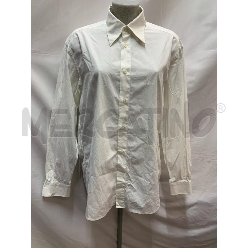 CAMICIA UOMO VERSACE BIANCO  | Mercatino dell'Usato Roma re di roma 1