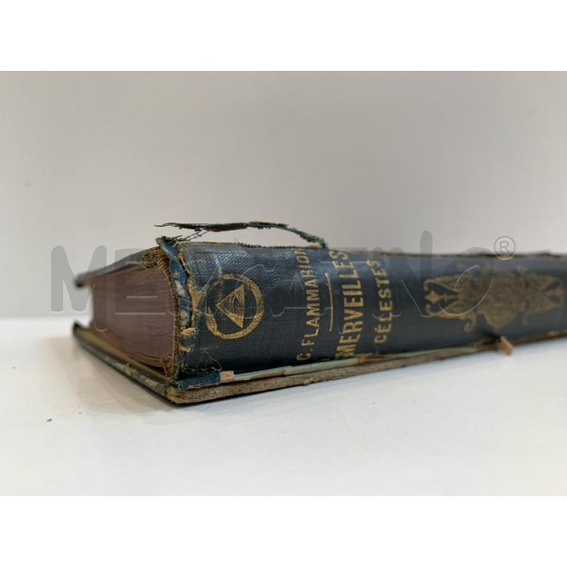 CAMILLE FLAMMARION LES MERVEILLES CÉLESTES 1878 HACHETTE | Mercatino dell'Usato Roma re di roma 4