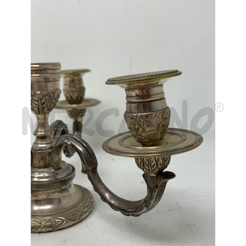 CANDELABRO BASSO JORDAN SHEFFIELD 3 FIAMME BASE TONDA | Mercatino dell'Usato Roma re di roma 2