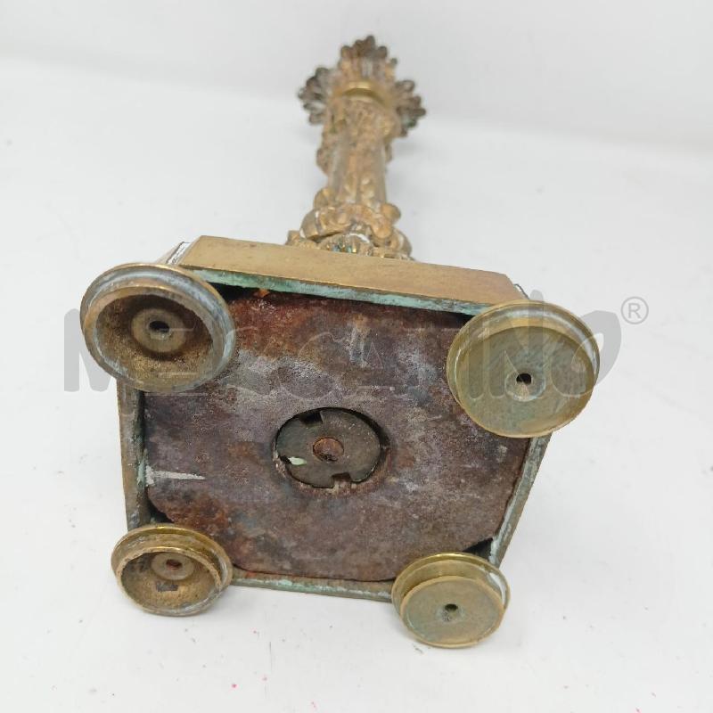 CANDELABRO BRONZO RICCIOLI 4 PIEDIN CIPOLLA | Mercatino dell'Usato Roma re di roma 3