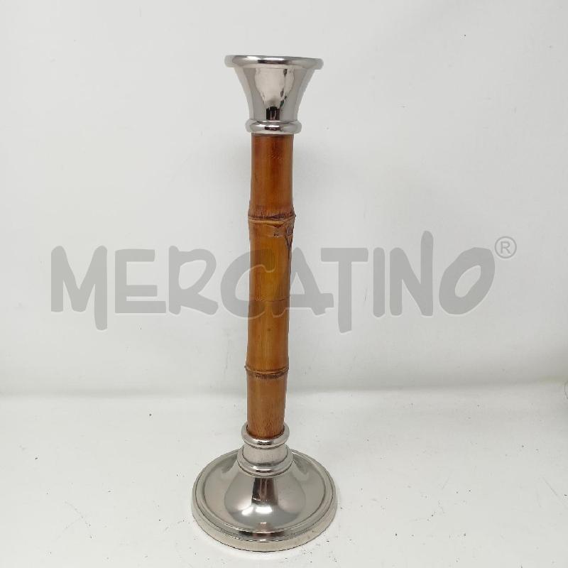 CANDELIERE JORDAN BAMBOO SHEFFIELD BASE TONDA 36CM | Mercatino dell'Usato Roma re di roma 1