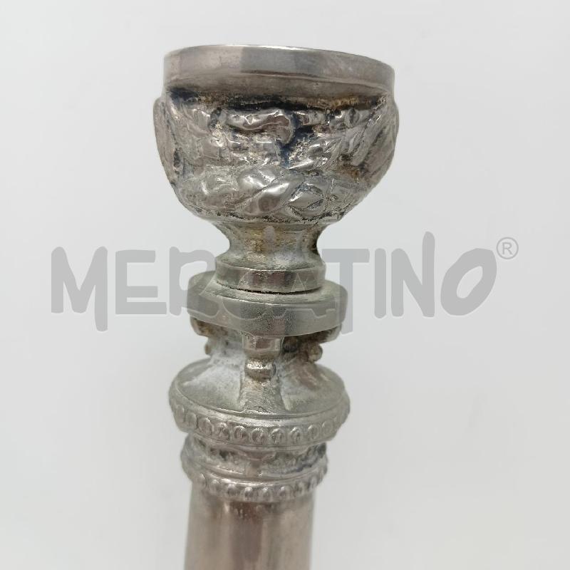CANDELIERE JORDAN SHEFFIELD BASE CAPITELLO 27CM | Mercatino dell'Usato Roma re di roma 3