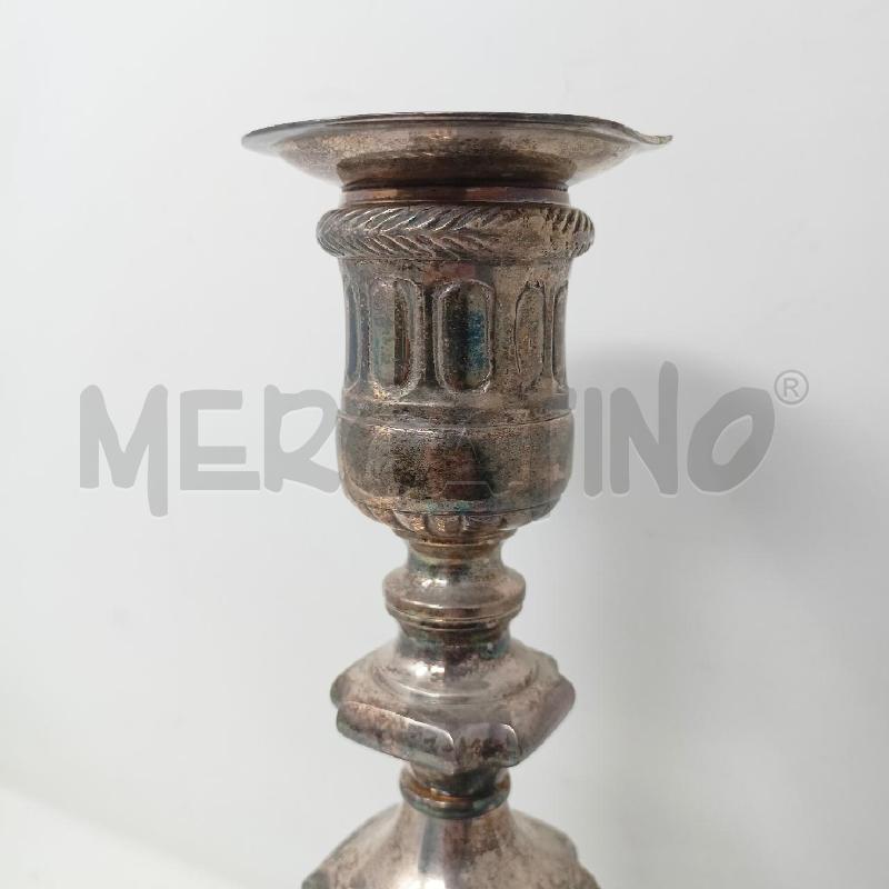 CANDELIERE JORDAN SHEFFIELD BASE TONDA DECORO TENDAGGIO  | Mercatino dell'Usato Roma re di roma 3