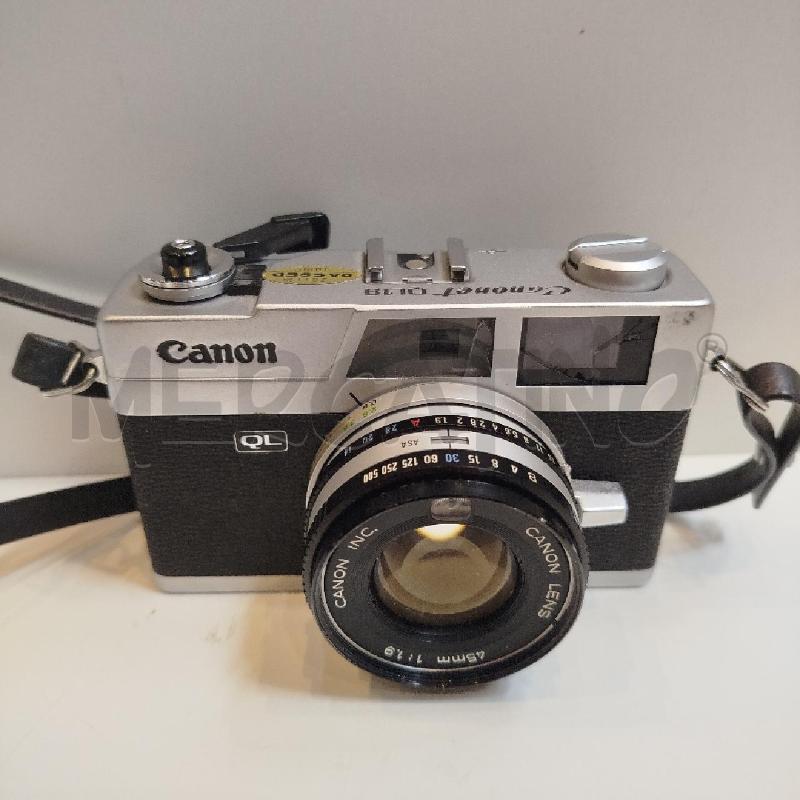CANON CANONET QL 19 DIAFRAMMA DIFETTOSO | Mercatino dell'Usato Roma re di roma 2