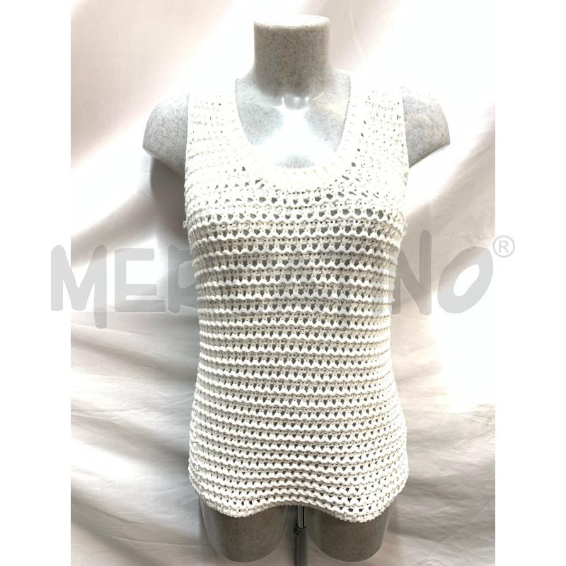 CANOTTA ERMANNO SCERVINO PANNA DETT STRASS | Mercatino dell'Usato Roma re di roma 1