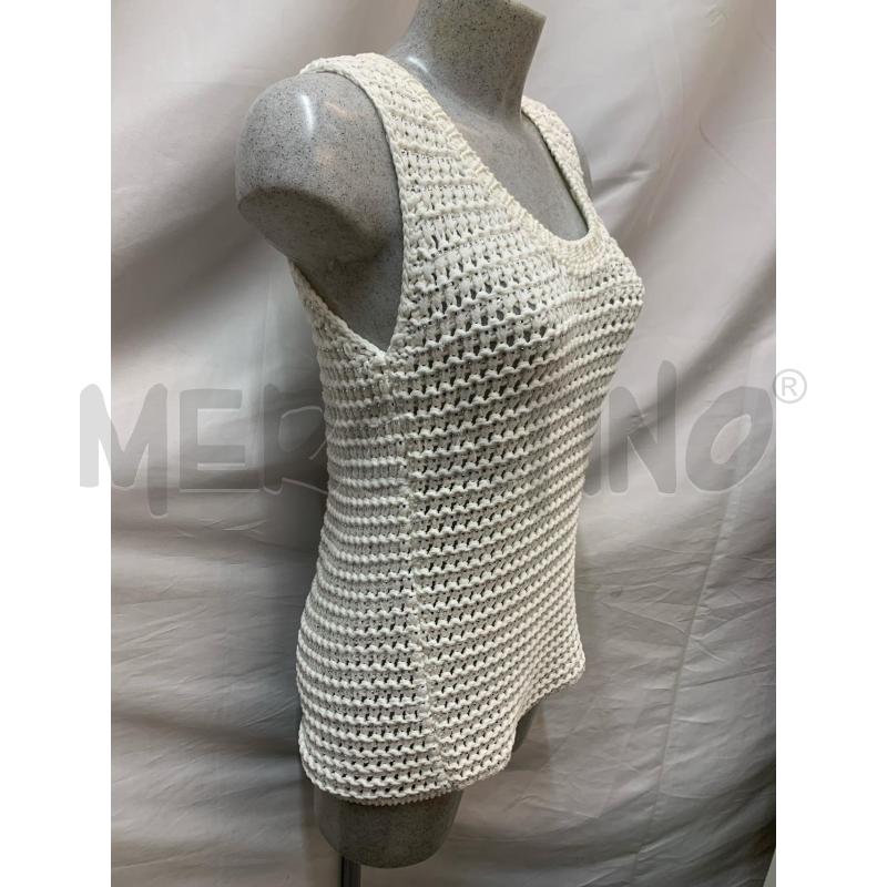 CANOTTA ERMANNO SCERVINO PANNA DETT STRASS | Mercatino dell'Usato Roma re di roma 3