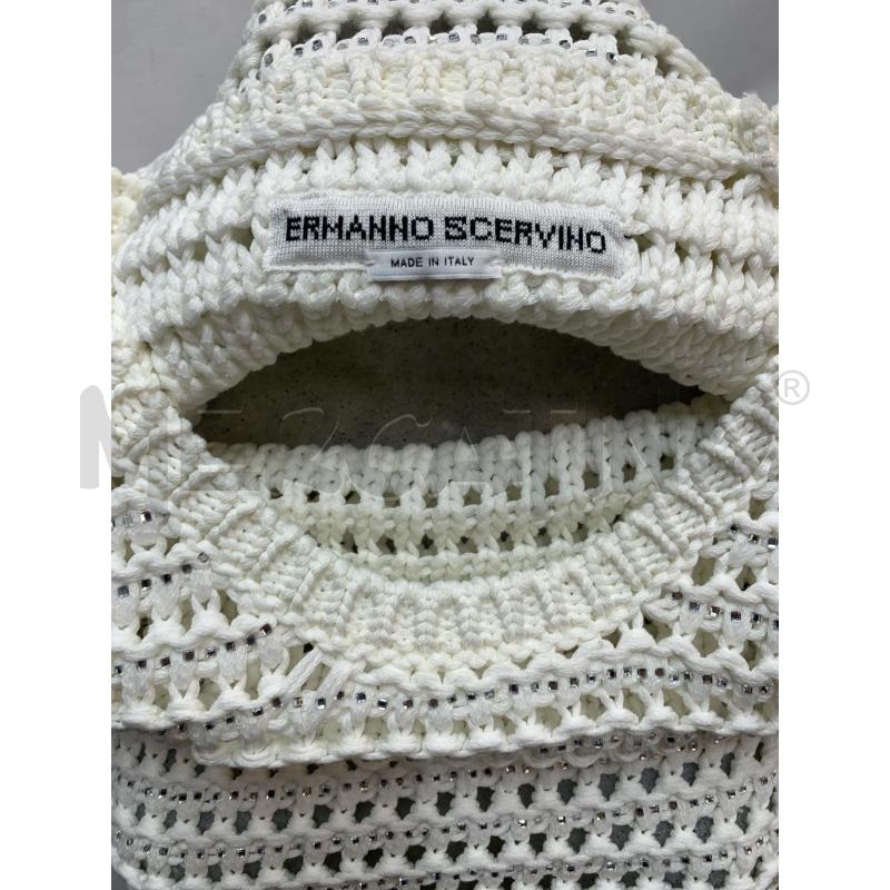 CANOTTA ERMANNO SCERVINO PANNA DETT STRASS | Mercatino dell'Usato Roma re di roma 5