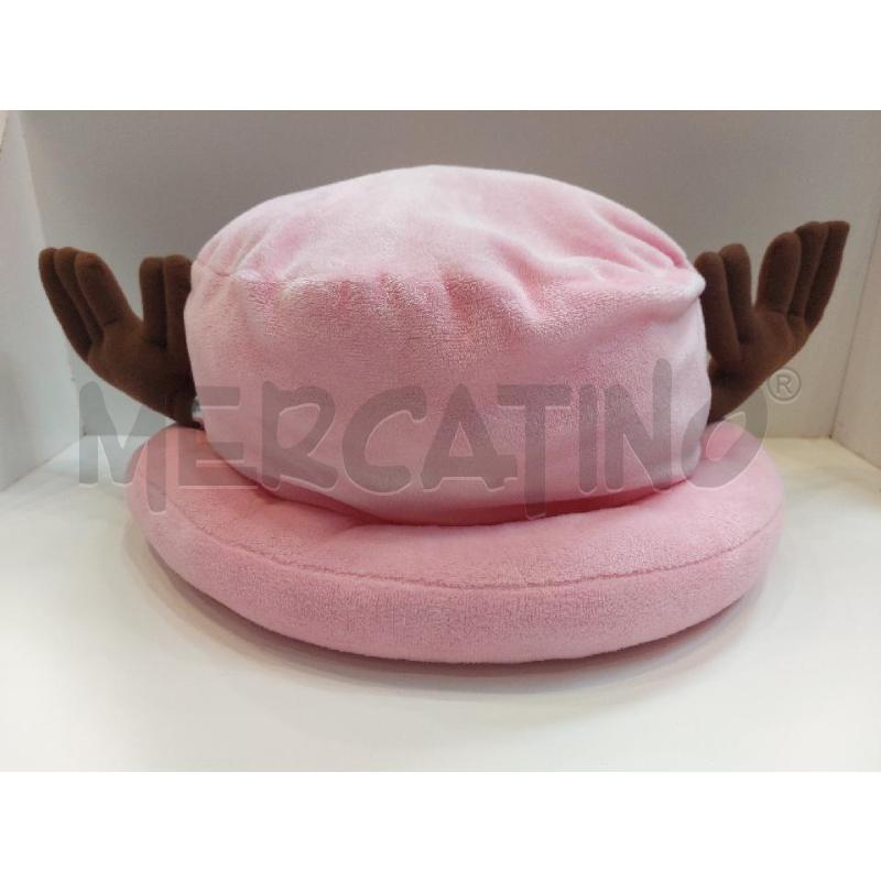 CAPELLO DI PELUCHE CHOPPER ONE PIECE  | Mercatino dell'Usato Roma re di roma 2