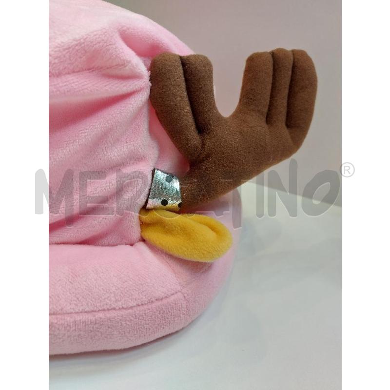 CAPELLO DI PELUCHE CHOPPER ONE PIECE  | Mercatino dell'Usato Roma re di roma 5