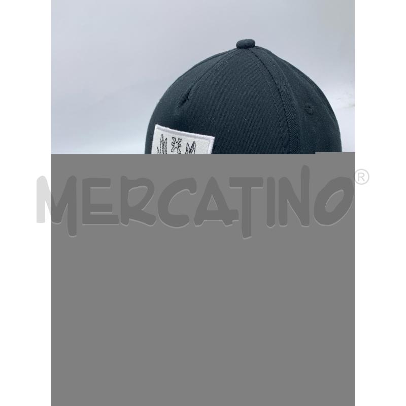 CAPPELLO RICHMOND NERO LOGO BIANCO | Mercatino dell'Usato Roma re di roma 2