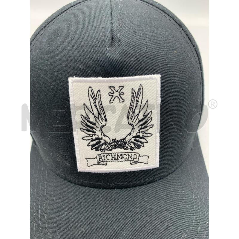 CAPPELLO RICHMOND NERO LOGO BIANCO | Mercatino dell'Usato Roma re di roma 3