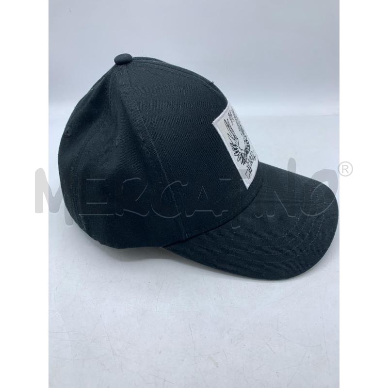 CAPPELLO RICHMOND NERO LOGO BIANCO | Mercatino dell'Usato Roma re di roma 4