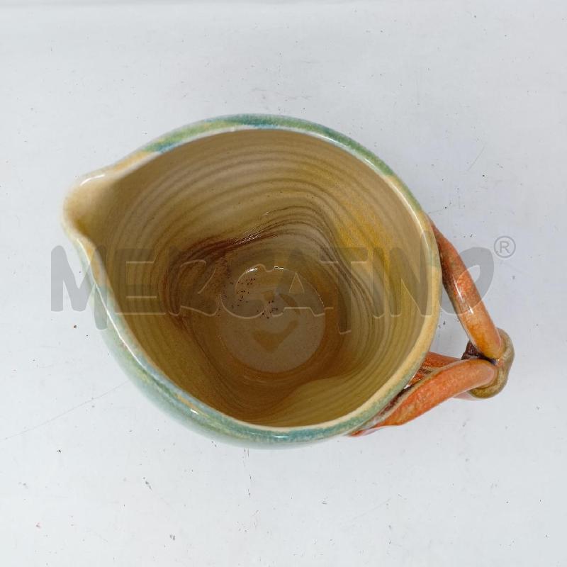 CARAFFA MODIOGLIANI CERAM DEC ALBERI MANICO ARANCIO | Mercatino dell'Usato Roma re di roma 4