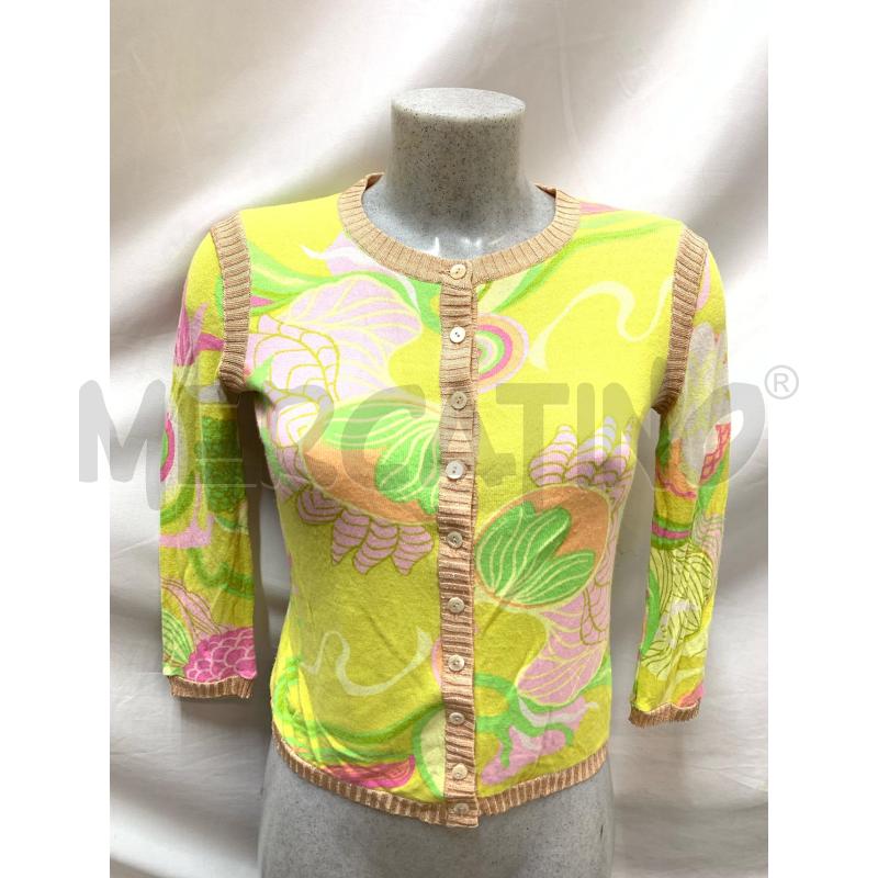 CARDIGAN DONNA  DOLCE & GABBANA GIALLO FIORI  | Mercatino dell'Usato Roma re di roma 1