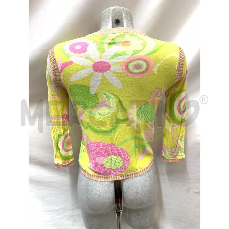 CARDIGAN DONNA  DOLCE & GABBANA GIALLO FIORI  | Mercatino dell'Usato Roma re di roma 3