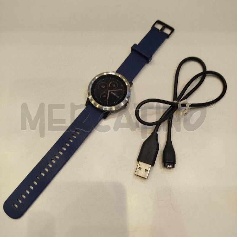 CARDIO FREQUENZIMETRO GARMIN VIVOACTIVE 3 CINTURINO BLU | Mercatino dell'Usato Roma re di roma 1