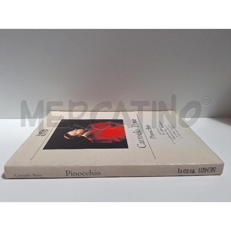 CARMELO BENE PINOCCHIO 1981 LA CASA USHER PRIMA EDIZIONE | Mercatino dell'Usato Roma re di roma 2
