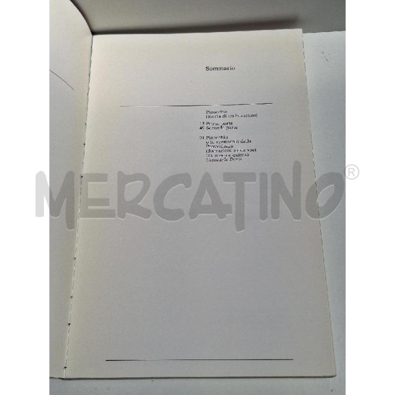 CARMELO BENE PINOCCHIO 1981 LA CASA USHER PRIMA EDIZIONE | Mercatino dell'Usato Roma re di roma 5