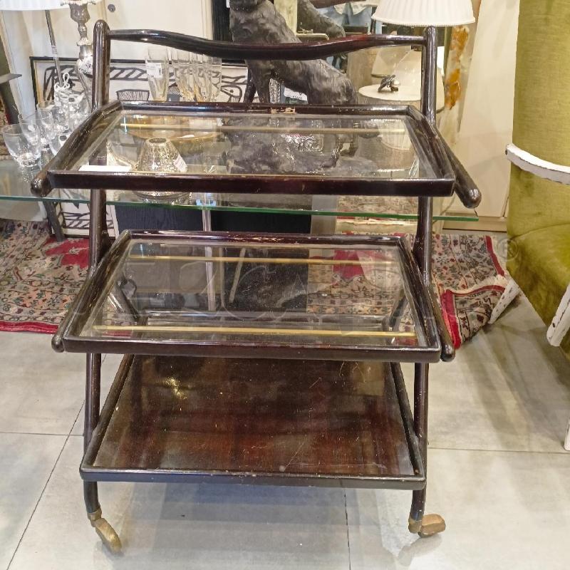CARRELLO 2 VASSOI CESARE LACCA | Mercatino dell'Usato Roma re di roma 1