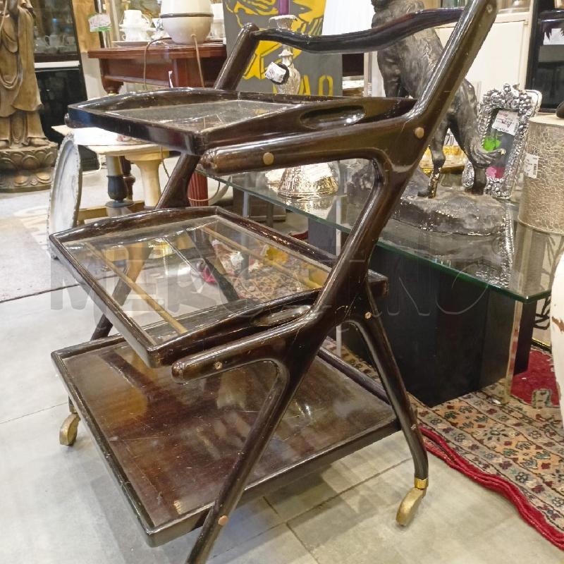 CARRELLO 2 VASSOI CESARE LACCA | Mercatino dell'Usato Roma re di roma 2
