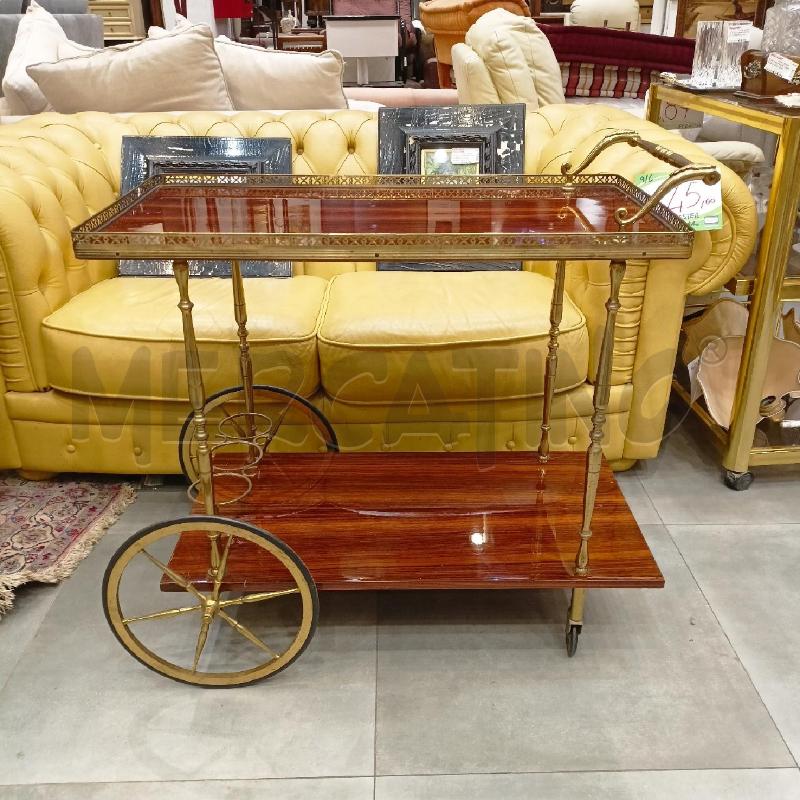 CARRELLO RIP LEGNO STRUTT OTTO RUOTE GRANDI E PICCOL  | Mercatino dell'Usato Roma re di roma 1