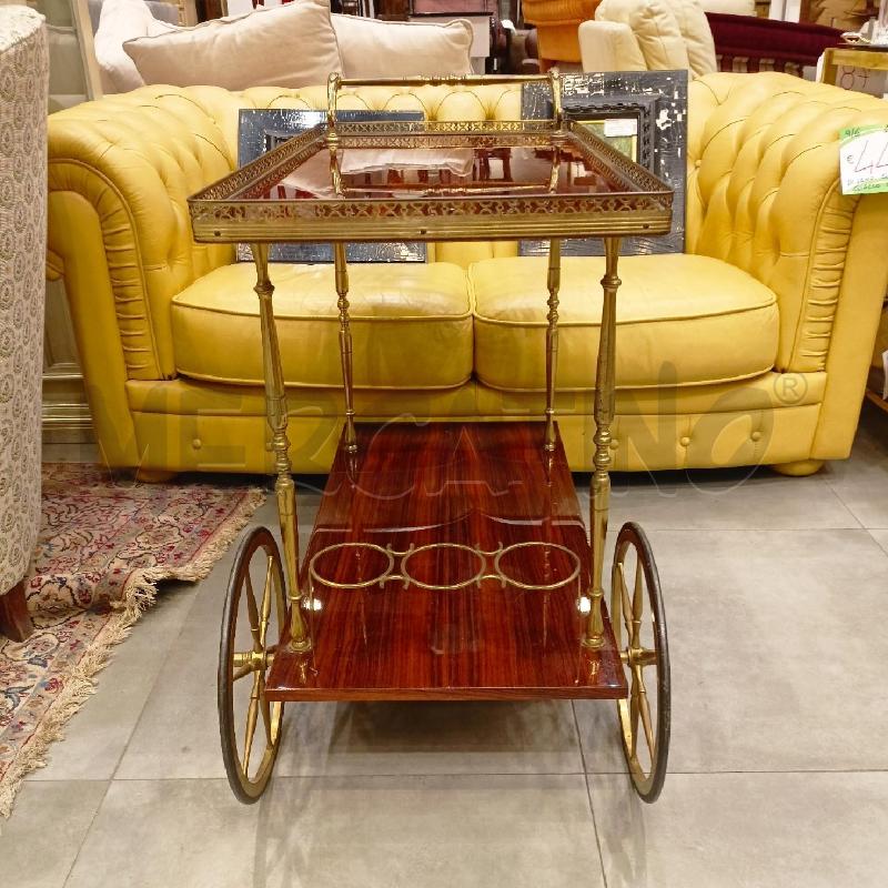 CARRELLO RIP LEGNO STRUTT OTTO RUOTE GRANDI E PICCOL  | Mercatino dell'Usato Roma re di roma 2