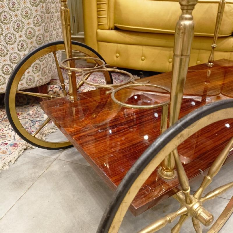 CARRELLO RIP LEGNO STRUTT OTTO RUOTE GRANDI E PICCOL  | Mercatino dell'Usato Roma re di roma 3