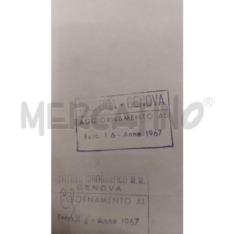 CARTA NAUTICA SICILIA DA CAPO D'ORLANDO A CAPO ZAFFERANO 1956 | Mercatino dell'Usato Roma re di roma 5