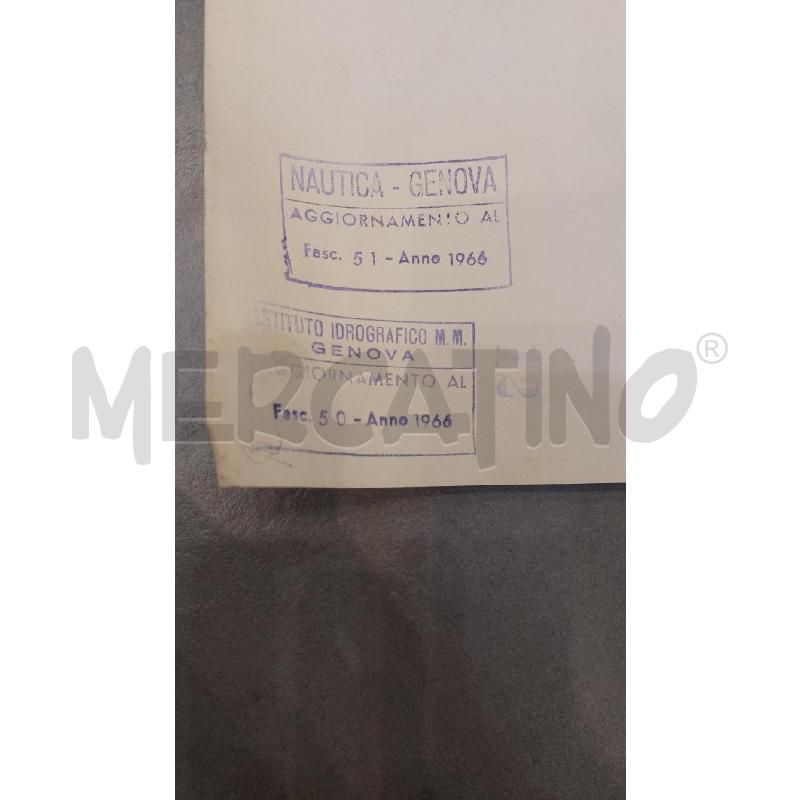CARTA NAUTICA TIRRENO DA DIAMANTE A CAPO COZZO 1956 | Mercatino dell'Usato Roma re di roma 5