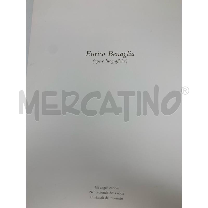 CARTELLA ENRICO BENAGLIA OPERE LITOGRAFICHE 2 STAMPE  | Mercatino dell'Usato Roma re di roma 4