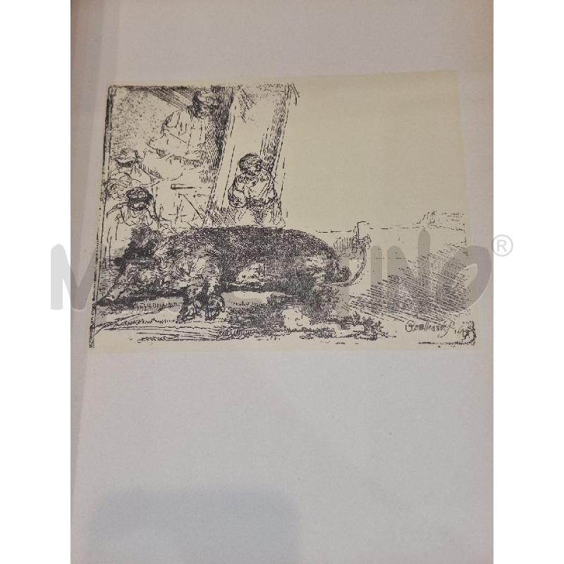 CARTELLA REMBRANDT SCELTA DI INCISIONI 1950 | Mercatino dell'Usato Roma re di roma 5