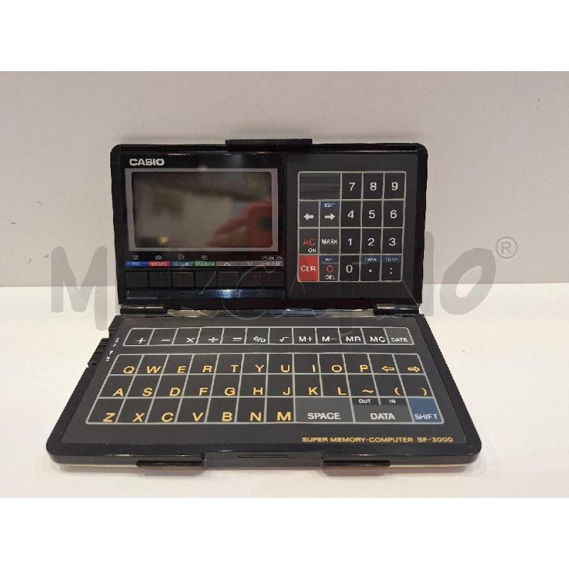 CASIO SUPER MEMORY-COMPUTER SF-3000 NO TEST | Mercatino dell'Usato Roma re di roma 1