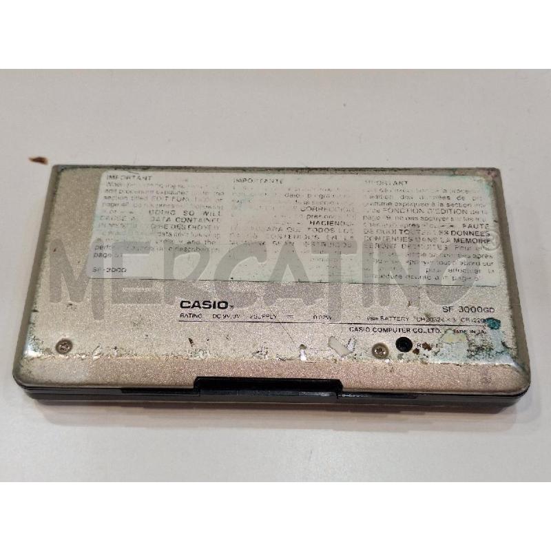 CASIO SUPER MEMORY-COMPUTER SF-3000 NO TEST | Mercatino dell'Usato Roma re di roma 5