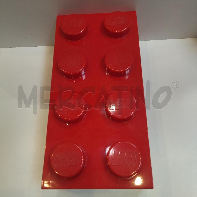 CASSETTO MATTONCINO LEGO ROSSO | Mercatino dell'Usato Roma re di roma 5