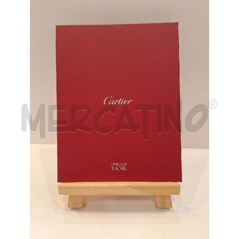 CATALOGO CARTIER NEVER STOP TANK 2012 | Mercatino dell'Usato Roma re di roma 1
