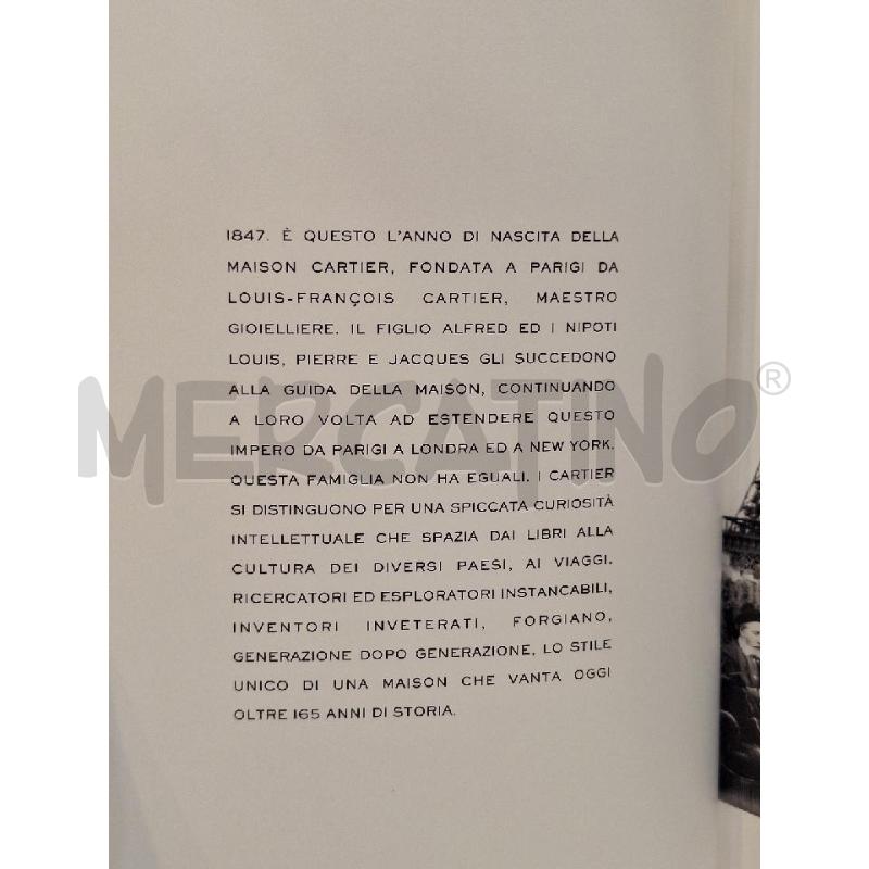 CATALOGO CARTIER NEVER STOP TANK 2012 | Mercatino dell'Usato Roma re di roma 4