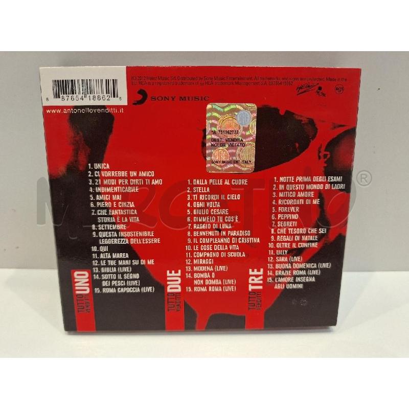 CD ANTONELLO VENDITTI TUTTO VENDITTI | Mercatino dell'Usato Roma re di roma 3