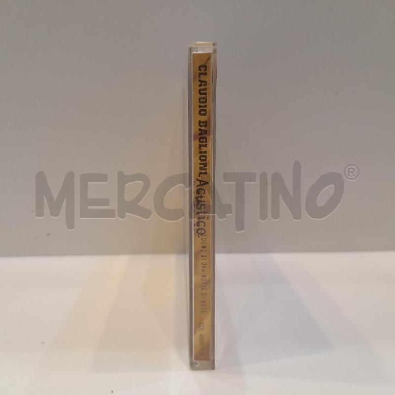CD CLAUDIO BAGLIONI ACUSTICO 13/8-22/9 2000 SOGNO DI UNA NOTTE DI NOTE | Mercatino dell'Usato Roma re di roma 2
