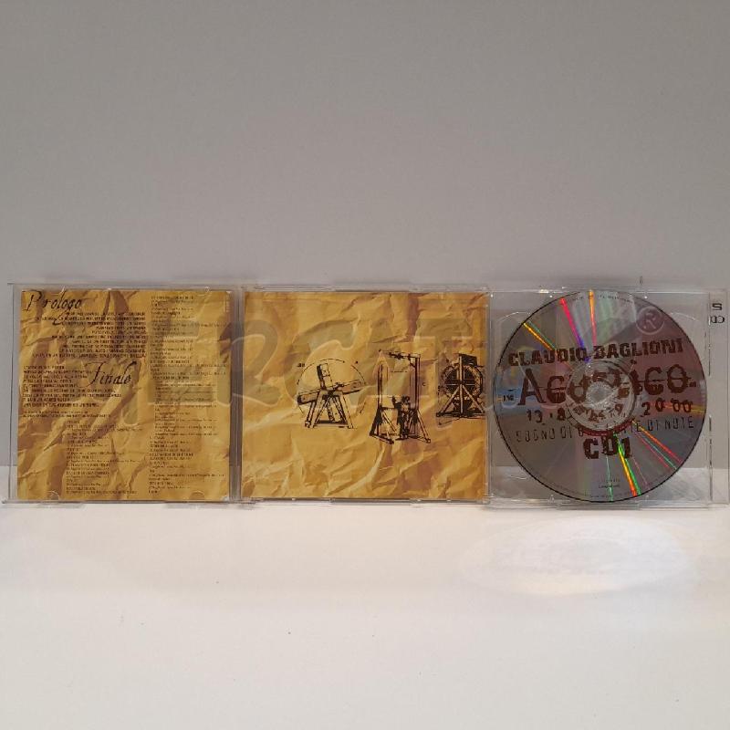 CD CLAUDIO BAGLIONI ACUSTICO 13/8-22/9 2000 SOGNO DI UNA NOTTE DI NOTE | Mercatino dell'Usato Roma re di roma 5