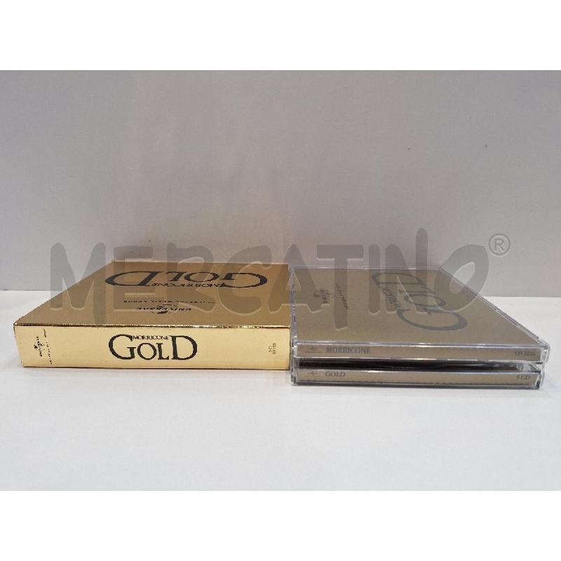 CD ENNIO MORRICONE MORRICONE GOLD  | Mercatino dell'Usato Roma re di roma 3