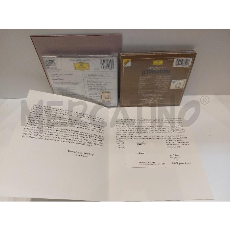 CD OMAGGIO A CARLO MARIA GIULINI MCC | Mercatino dell'Usato Roma re di roma 3