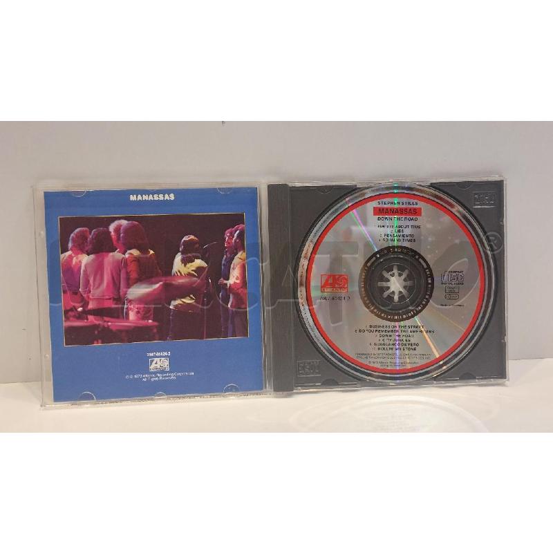 CD STEPHEN STILLS MANASSAS DOWN THE ROAD 1973 ATLANTIC | Mercatino dell'Usato Roma re di roma 4