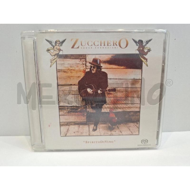 CD ZUCCHERO SUGAR FORNACIARI SPIRITODIVINO SUPER AUDIO CD | Mercatino dell'Usato Roma re di roma 1