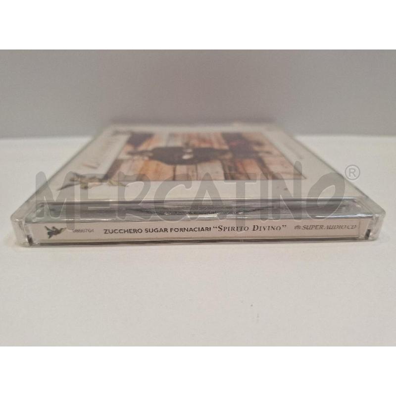 CD ZUCCHERO SUGAR FORNACIARI SPIRITODIVINO SUPER AUDIO CD | Mercatino dell'Usato Roma re di roma 2