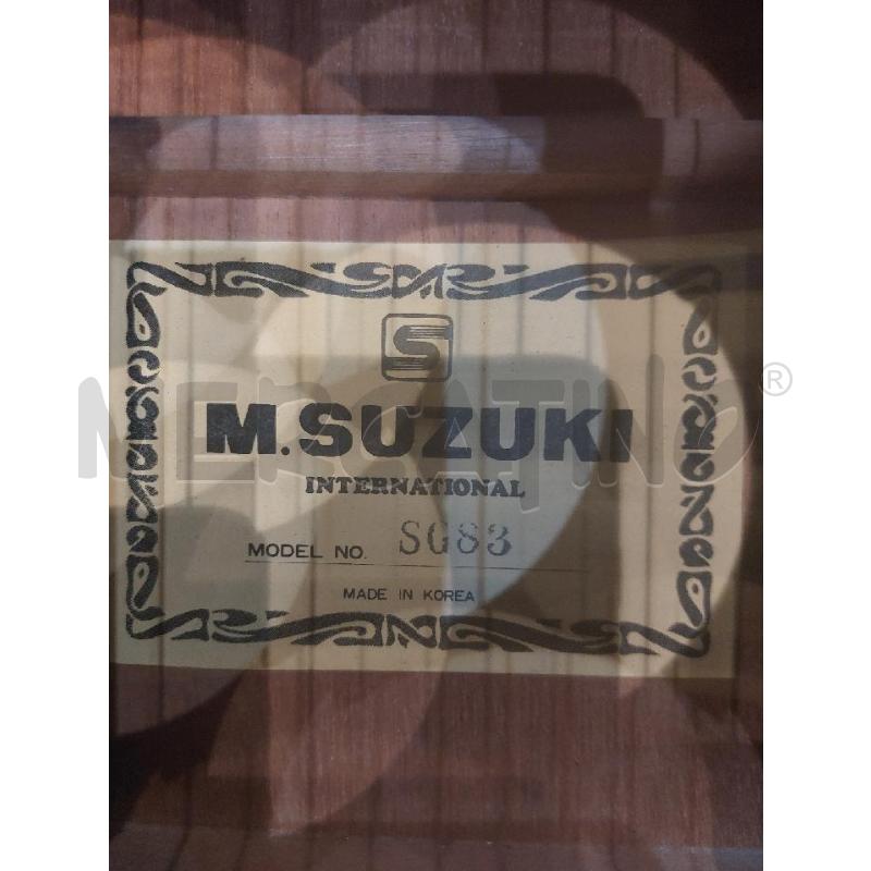CHITARRA ACUSTICA VINTAGE SUZUKI SG83 MADE IN KOREA | Mercatino dell'Usato Roma re di roma 2