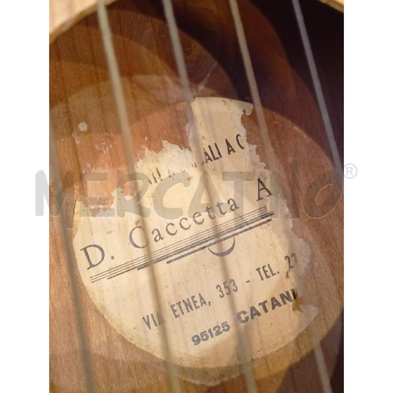 CHITARRA CLASSICA LIUTERIA D. CACCETTA  | Mercatino dell'Usato Roma re di roma 4